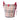 Red Burberry Haymarket Check Coated Canvas Lorne Bucket Bag