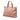 Pink Gucci Leather Bamboo Tassel Satchel