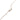 Silver Hermès Palladium Plated and Swift O Kelly Pendant Necklace