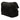Black Prada Tessuto Double Buckle Messenger Bag