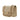 Beige Chanel Medium Classic Lambskin Double Flap Shoulder Bag - Designer Revival