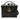 Black Chanel CC Caviar Vanity Box Case Satchel