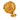 Gold Chanel CC Gold Plated Round Clip On Earrings