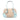 Blue Prada Canvas Canapa Bauletto Handbag
