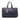 Blue Prada Vitello Phenix Bauletto Satchel