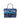 Blue Prada Saffiano Righe Sound Lock Satchel - Designer Revival
