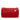 Red Chanel Medium Wrinkled Lambskin Chevron Medallion Flap Shoulder Bag
