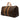 Brown Louis Vuitton Monogram Keepall 60 Travel Bag