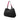 Black Fendi Zucchino Canvas Shoulder Bag