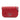 Red Prada Nappa Gaufre Chain Flap Bag