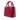 Red Dior Medium Patent Cannage Lady Dior Satchel