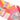 Pink Hermès Perspective Cavaliere Silk Twilly Scarf Scarves