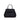 Black Prada Tessuto Canapa Logo Bow Satchel