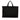 Black Givenchy Logo Raffia Tote