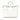 White Gucci Guccissima Linea A Fold Over Satchel - Designer Revival