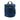 Blue Chanel CC Quilted Denim Trip Vanity Case with Chain Satchel