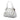 White Fendi Large Zucca Coated Canvas Chef Shoulder Bag
