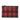 Red Dior Homme Plaid Printed Diorissimo Coated Canvas Zip Clutch