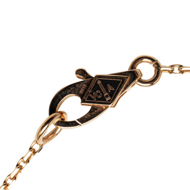 Gold Van Cleef and Arpels Sweet Alhambra Pendant Necklace - Designer Revival