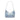 Blue Prada Saffiano Trimmed Tessuto Re Edition 2005 Satchel