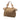 Brown Gucci Large GG Canvas Icon Bit Satchel