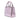 Purple Dior Medium Metallic Patent Microcannage Lady Dior Satchel