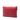 Red Chanel Large Diagonal Quilted Lambskin O Case Clutch
