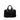 Black Chanel Old Travel Line Nylon Handbag