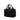 Black Chanel Old Travel Line Nylon Handbag
