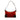 Red Loewe Anagram Suede Shoulder Bag