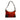 Red Loewe Anagram Suede Shoulder Bag - Designer Revival