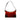 Red Loewe Anagram Suede Shoulder Bag