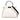 White Fendi Medium Leather Selleria Peekaboo Iconic Satchel