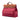 Red Hermès Toile Herbag Zip 39 Satchel