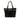 Black LOEWE Suede Braided Chain Pocket Tote