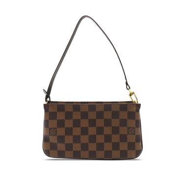 Brown Louis Vuitton Damier Ebene Navona Shoulder Bag