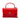 Red Chanel Small Quilted Lambskin Trendy Spirit Top Handle Bag Satchel