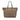 Brown Fendi Zucchino Canvas Tote