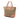 Beige Gucci GG Canvas Heart Bit Satchel