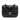 Black Chanel Mini Quilted Lambskin Lacquered Chain Flap Crossbody Bag