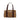Brown Fendi Zucchino Crystal Handbag - Designer Revival