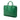 Green Prada Saffiano Travel Briefcase Business Bag