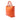 Orange Prada Vitello Daino Front Pocket Open Convertible Tote Satchel