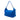 Blue Bottega Veneta Nappa Intrecciato Shoulder Bag