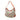 Orange Burberry Nova Check Canvas Hobo