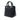 Black Dior Medium Woven Calfskin Soft Lady Dior Handbag