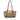 Beige Prada Canvas Canapa Logo Shoulder Bag