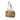 Beige Prada Canvas Canapa Logo Shoulder Bag