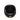 Black Chanel Resin and Gold Tone CC Logo Camellia Ring