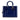 Blue Dior Large Patent Cannage Lady Dior Satchel